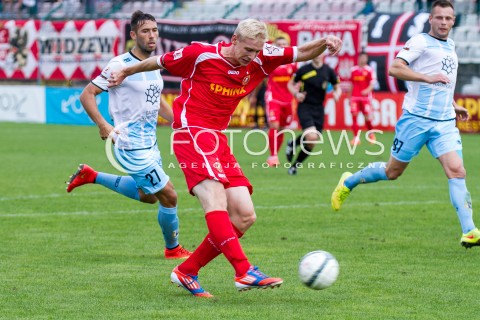  31.08.2014 LODZ PILKA NOZNA POLSKA PIERWSZA LIGA SEZON 2014/2015 FOOTBALL POLISH  WIDZEW LODZ - STOMIL OLSZTYN N/Z ADAM DUDA  