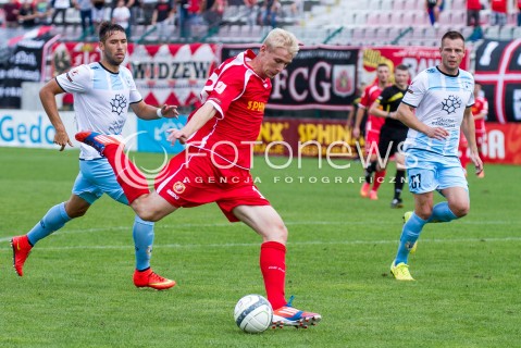  31.08.2014 LODZ PILKA NOZNA POLSKA PIERWSZA LIGA SEZON 2014/2015 FOOTBALL POLISH  WIDZEW LODZ - STOMIL OLSZTYN N/Z ADAM DUDA  
