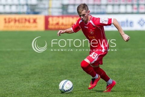  31.08.2014 LODZ PILKA NOZNA POLSKA PIERWSZA LIGA SEZON 2014/2015 FOOTBALL POLISH  WIDZEW LODZ - STOMIL OLSZTYN N/Z SYLWETKA BARTLOMIEJ KASPRZAK  