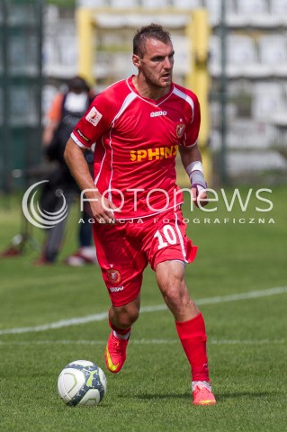  31.08.2014 LODZ PILKA NOZNA POLSKA PIERWSZA LIGA SEZON 2014/2015 FOOTBALL POLISH  WIDZEW LODZ - STOMIL OLSZTYN N/Z MATEUSZ BROZ SYLWETKA  
