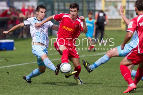  31.08.2014 LODZ PILKA NOZNA POLSKA PIERWSZA LIGA SEZON 2014/2015 FOOTBALL POLISH  WIDZEW LODZ - STOMIL OLSZTYN N/Z PIOTR DARMOCHWAL MARCIN KOZLOWSKI  