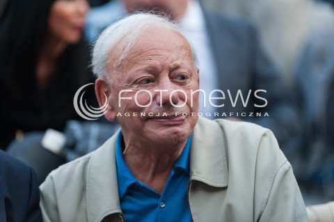  31.08.2014 WARSZAWA <br />XI FESTIWAL KULTURY ZYDOWSKIEJ WARSZAWA SINGERA <br />N/Z ZYGMUNT ROLAT OCALAL Z HOLOCAUSTU<br /> 