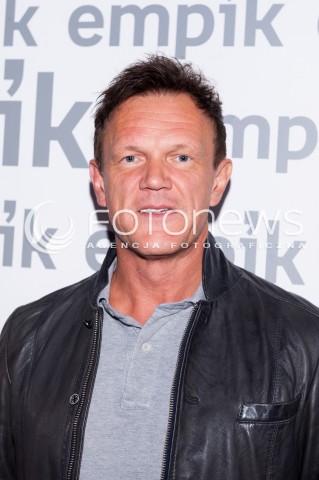  01.09.2014 WARSZAWA<br />SPOTKANIE Z CEZARYM PAZURA W EMPIKU<br />N/Z CEZARY PAZURA<br /> 