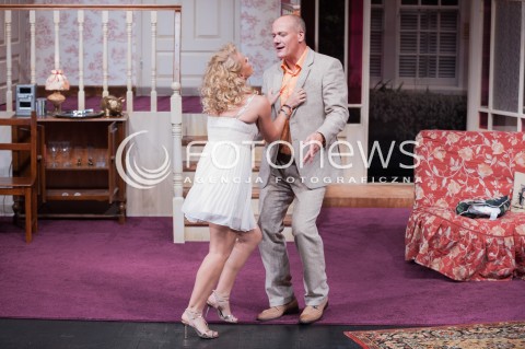  03.09.2014 WARSZAWA TEATR CAPITOL<br />PROBA MEDIALNA KIEDY KOTA NIE MA<br />N/Z PIOTR ZELT ANETA ZAJAC<br /> 