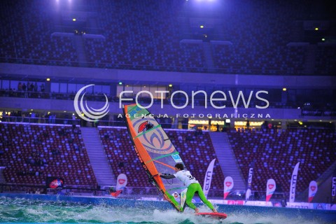  05.09.2014 WARSZAWA STADION NARODOWY<br />HALOWY PUCHAR SWIATA W WINDSURFINGU<br />N/Z ZAWODNIK<br /> 