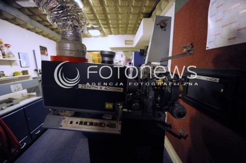  10.09.2014 WARSZAWA<br />
KINO FEMINA JUZ ZA KILKA DNI MA ZOSTAC ZAMKNIETE A W JEGOMIEJSCE W CENTRUM WARSZAWY POWSTANIE SKLEP BIEDRONKA<br />
N/Z KABINA PROJEKCYJNA ZAPLECZE<br />
 