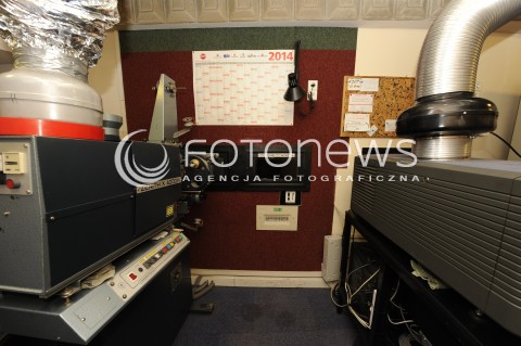  10.09.2014 WARSZAWA<br />
KINO FEMINA JUZ ZA KILKA DNI MA ZOSTAC ZAMKNIETE A W JEGOMIEJSCE W CENTRUM WARSZAWY POWSTANIE SKLEP BIEDRONKA<br />
N/Z KABINA PROJEKCYJNA ZAPLECZE<br />
 