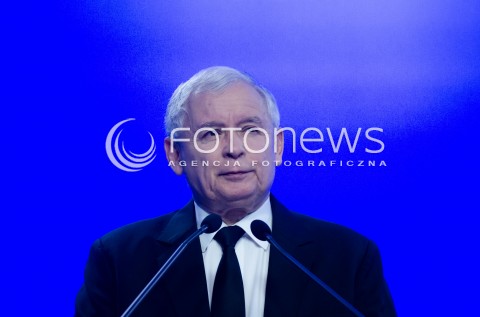  13.09.2014 WARSZAWA PREZES PRAWA I SPRAWIEDLIWOSCI JAROSLAW KACZYNSKI WYGLOSIL OSWIADCZENIE PODCZAS RADY KRAJOWEJ PRAWA I SPRAWIEDLIWOSCI N/Z PREZES PIS JAROSLAW KACZYNSKI  