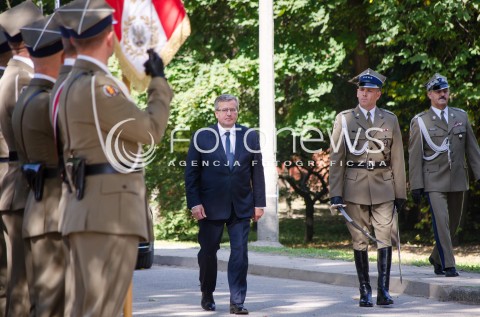  17.09.2014 WARSZAWA UROCZYSTOSC W 75 ROCZNICE AGRESJI SOWIECKIEJ NA POLSCE W CYTADELI WARSZAWSKIEJ N/Z PREZYDENT RP BRONISLAW KOMOROWSKI  