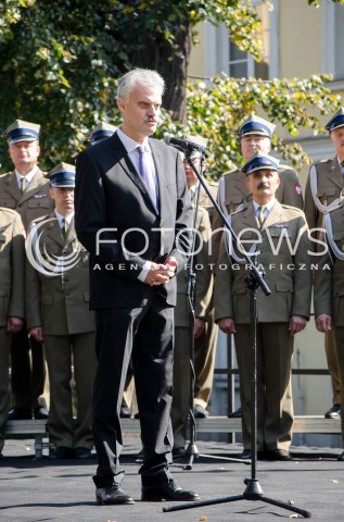  17.09.2014 WARSZAWA UROCZYSTOSC W 75 ROCZNICE AGRESJI SOWIECKIEJ NA POLSCE W CYTADELI WARSZAWSKIEJ N/Z DYREKTOR MUZEUM KATYNSKIEGO ZBIGNIEW WAWER  