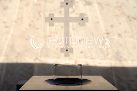  17.09.2014 WARSZAWA UROCZYSTOSC W 75 ROCZNICE AGRESJI SOWIECKIEJ NA POLSCE W CYTADELI WARSZAWSKIEJ N/Z OTWARCIE PIERWSZEJ CZESCI MUZEUM KATYNSKIEGO KRZYZ KATOLICKI  