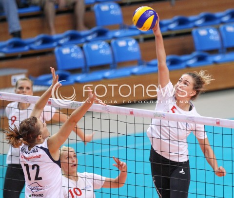  19.09.2014 RZESZOW <br />SIATKOWKA<br />TURNIEJ ZESPOLOW ORLENLIGI PRZED SEZONEM 2014/2015<br />MECZ DEVELOPRES SKYRES RZESZOW - MUSZYNIANKA MUSZYNA<br />N/Z MAGDALENA HAWRYLA <br /> 