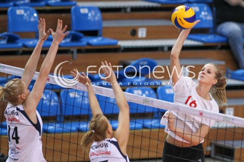  19.09.2014 RZESZOW <br />SIATKOWKA<br />TURNIEJ ZESPOLOW ORLENLIGI PRZED SEZONEM 2014/2015<br />MECZ DEVELOPRES SKYRES RZESZOW - MUSZYNIANKA MUSZYNA<br />N/Z EMILIA MUCHA <br /> 