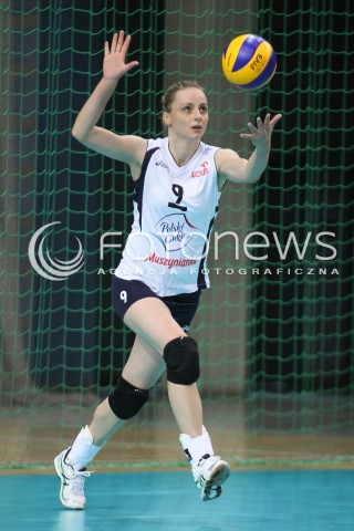  19.09.2014 RZESZOW <br />SIATKOWKA<br />TURNIEJ ZESPOLOW ORLENLIGI PRZED SEZONEM 2014/2015<br />MECZ DEVELOPRES SKYRES RZESZOW - MUSZYNIANKA MUSZYNA<br />N/Z ILONA GIERAK SYLWETKA<br /> 