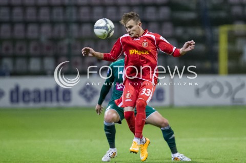  23.09.2014 LODZ PILKA NOZNA POLSKA 1/16 PUCHAR POLSKI SEZON 2014/2015 FOOTBALL POLISH WIDZEW LODZ - SLASK WROCLAW N/Z BARTLOMIEJ KASPRZAK  