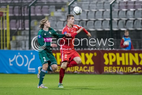  23.09.2014 LODZ PILKA NOZNA POLSKA 1/16 PUCHAR POLSKI SEZON 2014/2015 FOOTBALL POLISH WIDZEW LODZ - SLASK WROCLAW N/Z MATEUSZ LAWNICZAK KRZYSZTOF OSTROWSKI  