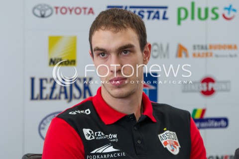  25.09.2014 RZESZOW <br />PREZENTACJA NOWYCH ZAWODNIKOW ASSECO RESOVII RZESZOW <br />N/Z MARKO IVOVIC<br /> 
