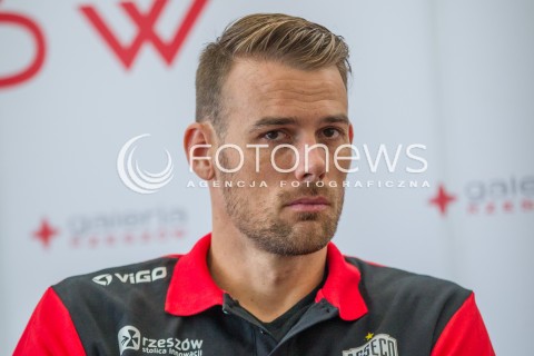  25.09.2014 RZESZOW <br />PREZENTACJA NOWYCH ZAWODNIKOW ASSECO RESOVII RZESZOW <br />N/Z RUSSELL HOLMES <br /> 