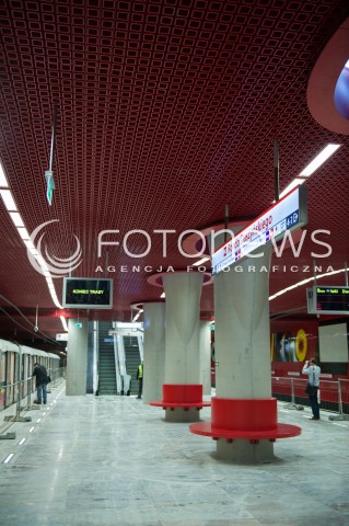  28.09.2014 WARSZAWA<br />PRZEJAZD POCIAGIEM INSPIRO TRASA CENTRALNEGO ODCINKA II LINII METRA<br />N/Z STACJA RONDO DASZYNSKIEGO <br /> 