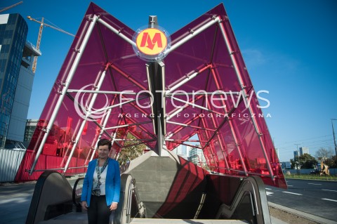 Pierwszy publiczny przejazd drugą linią metra w Warszawie