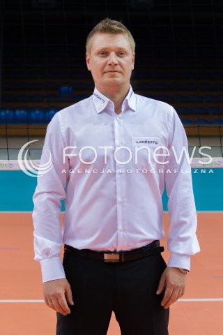  29.09.2014 RZESZOW <br />SESJA ZDJECIOWA SIATKARZY ASSECO RESOVIA<br />N/Z MARCIN OGONOWSKI - II TRENER ( ASSISTANT COACH )<br /> 