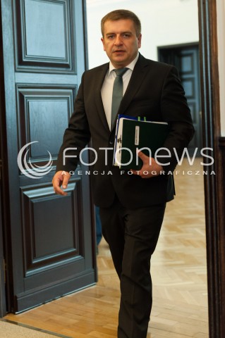  30.09.2014 WARSZAWA<br />POSIEDZENIE RADY MINISTROW<br />N/Z BARTOSZ ARLUKOWICZ<br /> 