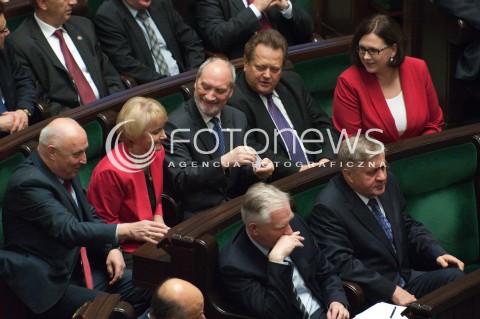  01.10.2014 WARSZAWA SEJM RP<br />OBRADY SEJMU<br />N/Z POSEL PIS ANTONI MACIEREWICZ JOZEF OLEKSY<br /> 
