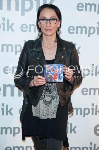  01.10.2014 WARSZAWA<br />SPOTKANIE Z RENATA PRZEMYK W EMPIKU<br />N/Z RENATA PRZEMYK<br /> 