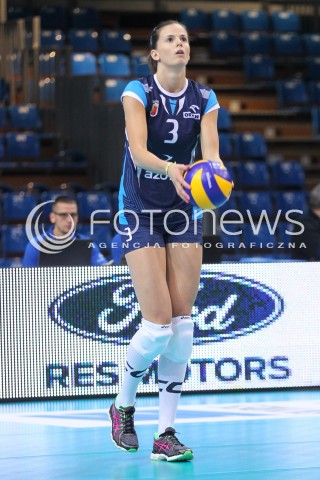  03.10.2014 RZESZOW<br />SIATKOWKA ORLEN LIGA 2014/2015 WOMEN VOLLEYBALL POLAND POLISH ORLENLIGA LEAGUE SEASON 2014/2015<br />MECZ DEVELOPRES SKYRES RZESZOW - CHEMIK POLICE<br />N/Z SANJA MALAGURSKI SYLWETKA <br /> 