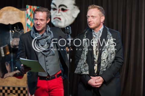  03.10.2014 WARSZAWA OCH TEATR<br />PROBA MEDIALNA SPEKTAKLU DUCH PIKADORA POWROT LEGENDY<br />N/Z GRZEGORZ MALECKI ARKADIUSZ JANICZEK <br /> 
