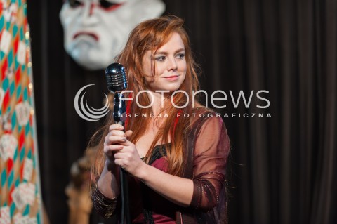  03.10.2014 WARSZAWA OCH TEATR<br />PROBA MEDIALNA SPEKTAKLU DUCH PIKADORA POWROT LEGENDY<br />N/Z IRENA MALCER<br /> 