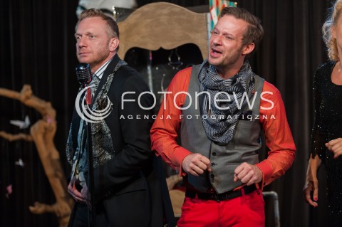  03.10.2014 WARSZAWA OCH TEATR<br />PROBA MEDIALNA SPEKTAKLU DUCH PIKADORA POWROT LEGENDY<br />N/Z GRZEGORZ MALECKI ARKADIUSZ JANICZEK <br /> 