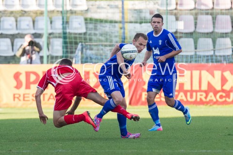  04.10.2014 LODZ PILKA NOZNA POLSKA PIERWSZA LIGA SEZON 2014/2015 FOOTBALL POLISH  WIDZEW LODZ - WISLA PLOCK N/Z KRZYSZTOF JANUS  