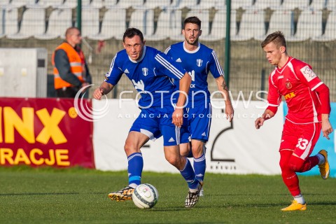  04.10.2014 LODZ PILKA NOZNA POLSKA PIERWSZA LIGA SEZON 2014/2015 FOOTBALL POLISH  WIDZEW LODZ - WISLA PLOCK N/Z PIOTR WLAZLO  