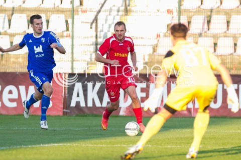  04.10.2014 LODZ PILKA NOZNA POLSKA PIERWSZA LIGA SEZON 2014/2015 FOOTBALL POLISH  WIDZEW LODZ - WISLA PLOCK N/Z MATEUSZ BROZ  
