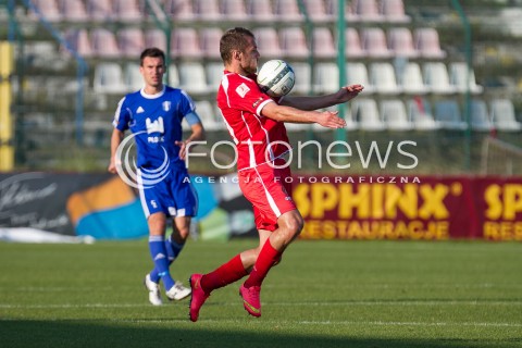  04.10.2014 LODZ PILKA NOZNA POLSKA PIERWSZA LIGA SEZON 2014/2015 FOOTBALL POLISH  WIDZEW LODZ - WISLA PLOCK N/Z MATEUSZ BROZ  
