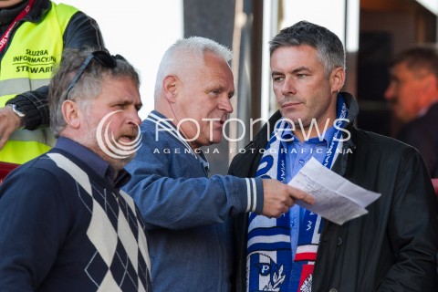  04.10.2014 LODZ PILKA NOZNA POLSKA PIERWSZA LIGA SEZON 2014/2015 FOOTBALL POLISH  WIDZEW LODZ - WISLA PLOCK N/Z PREZES JACEK KRUSZEWSKI  