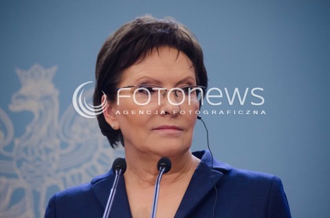  06.10.2014 WARSZAWA WIZYTA SEKRETARZA GENERALNEGO NATO W POLSCE N/Z PREMIER RP EWA KOPACZ  