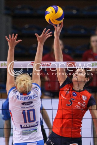  10.10.2014 RZESZOW<br />SIATKOWKA ORLEN LIGA 2014/2015 WOMEN VOLLEYBALL POLAND POLISH ORLENLIGA LEAGUE SEASON 2014/2015<br />MECZ DEVELOPRES SKYRES RZESZOW - BUDOWLANI LODZ<br />N/Z DOROTA SCIURKA <br /> 