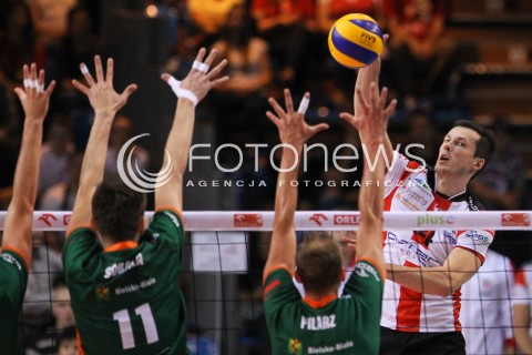  11.10.2014 RZESZOW<br />SIATKOWKA PLUSLIGA 2014/2015 MEN VOLLEYBALL POLAND POLISH PLUS LIGA LEAGUE SEASON 2014/2015<br />MECZ ASSECO RESOVIA - BBTS BIELSKO - BIALA<br />N/Z RAFAL BUSZEK <br /> 