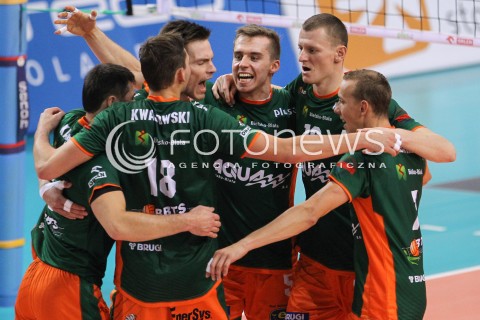  11.10.2014 RZESZOW<br />SIATKOWKA PLUSLIGA 2014/2015 MEN VOLLEYBALL POLAND POLISH PLUS LIGA LEAGUE SEASON 2014/2015<br />MECZ ASSECO RESOVIA - BBTS BIELSKO - BIALA<br />N/Z WOJCIECH FERENS RADOSC EMOCJE <br /> 