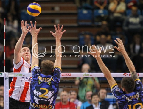  15.10.2014 RZESZOW<br />SIATKOWKA PLUSLIGA 2014/2015 MEN VOLLEYBALL POLAND POLISH PLUS LIGA LEAGUE SEASON 2014/2015<br />MECZ ASSECO RESOVIA - MKS BANIMEX BEDZIN<br />N/Z JOCHEN SCHOPS <br /> 