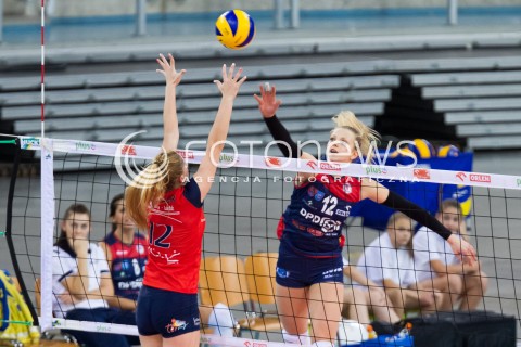  16.10.2014 LODZ SIATKOWKA ORLEN LIGA SEZON 2013/2014 VOLLEYBALL POLISH SEASON BEEF MASTER BUDOWLANI LODZ - SK BANK LEGIONOVIA LEGIONOWO N/Z MONIKA BOCIEK   