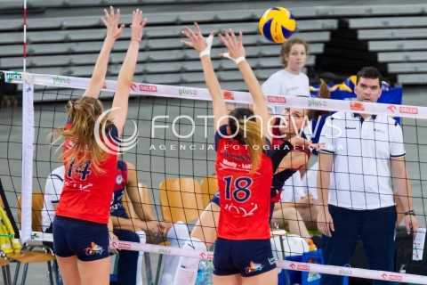  16.10.2014 LODZ SIATKOWKA ORLEN LIGA SEZON 2013/2014 VOLLEYBALL POLISH SEASON BEEF MASTER BUDOWLANI LODZ - SK BANK LEGIONOVIA LEGIONOWO N/Z DARIA PASZEK  
