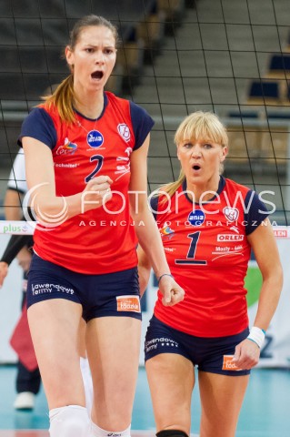  16.10.2014 LODZ SIATKOWKA ORLEN LIGA SEZON 2013/2014 VOLLEYBALL POLISH SEASON BEEF MASTER BUDOWLANI LODZ - SK BANK LEGIONOVIA LEGIONOWO N/Z RADOSC EMOCJE MAGDALENA SLIWA GABRIELA POLANSKA  