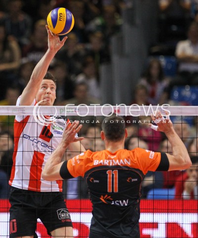  18.10.2014 RZESZOW<br />SIATKOWKA PLUSLIGA 2014/2015 MEN VOLLEYBALL POLAND POLISH PLUS LIGA LEAGUE SEASON 2014/2015<br />MECZ ASSECO RESOVIA - JASTRZEBSKI WEGIEL<br />N/Z JOCHEN SCHOPS <br /> 