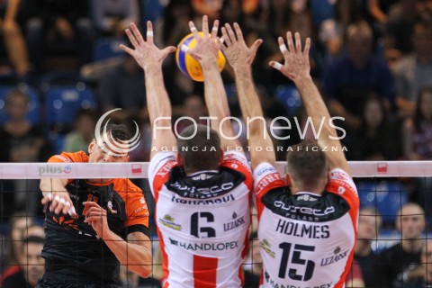  18.10.2014 RZESZOW<br />SIATKOWKA PLUSLIGA 2014/2015 MEN VOLLEYBALL POLAND POLISH PLUS LIGA LEAGUE SEASON 2014/2015<br />MECZ ASSECO RESOVIA - JASTRZEBSKI WEGIEL<br />N/Z ZBIGNIEW BARTMAN <br /> 