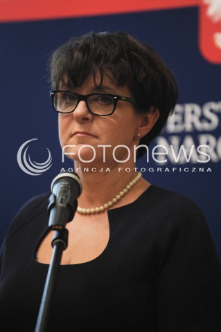  22.10.2014 WARSZAWA MINISTERSTWO EDUKACJI NARODOWEJ<br />KONFERENCJA PRASOWA NOWA MATURA 2015 <br />N/Z MINISTER EDUKACJI NARODOWEJ JOANNA KLUZIK - ROSTKOWSKA<br /> 