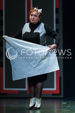  23.10.2014 WARSZAWA TEATR SYRENA<br />PROBA MEADIALNA SPEKTAKLU MAKABERSKI<br />N/Z KRYSTYNA TKACZ<br /> 