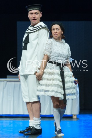  23.10.2014 WARSZAWA TEATR SYRENA<br />PROBA MEADIALNA SPEKTAKLU MAKABERSKI<br />N/Z JOLANTA FRASZYNSKA PRZEMYSLAW GLAPINSKI<br /> 